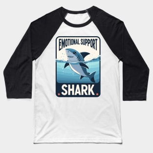 Emotional Support Shark Baseball T-Shirt